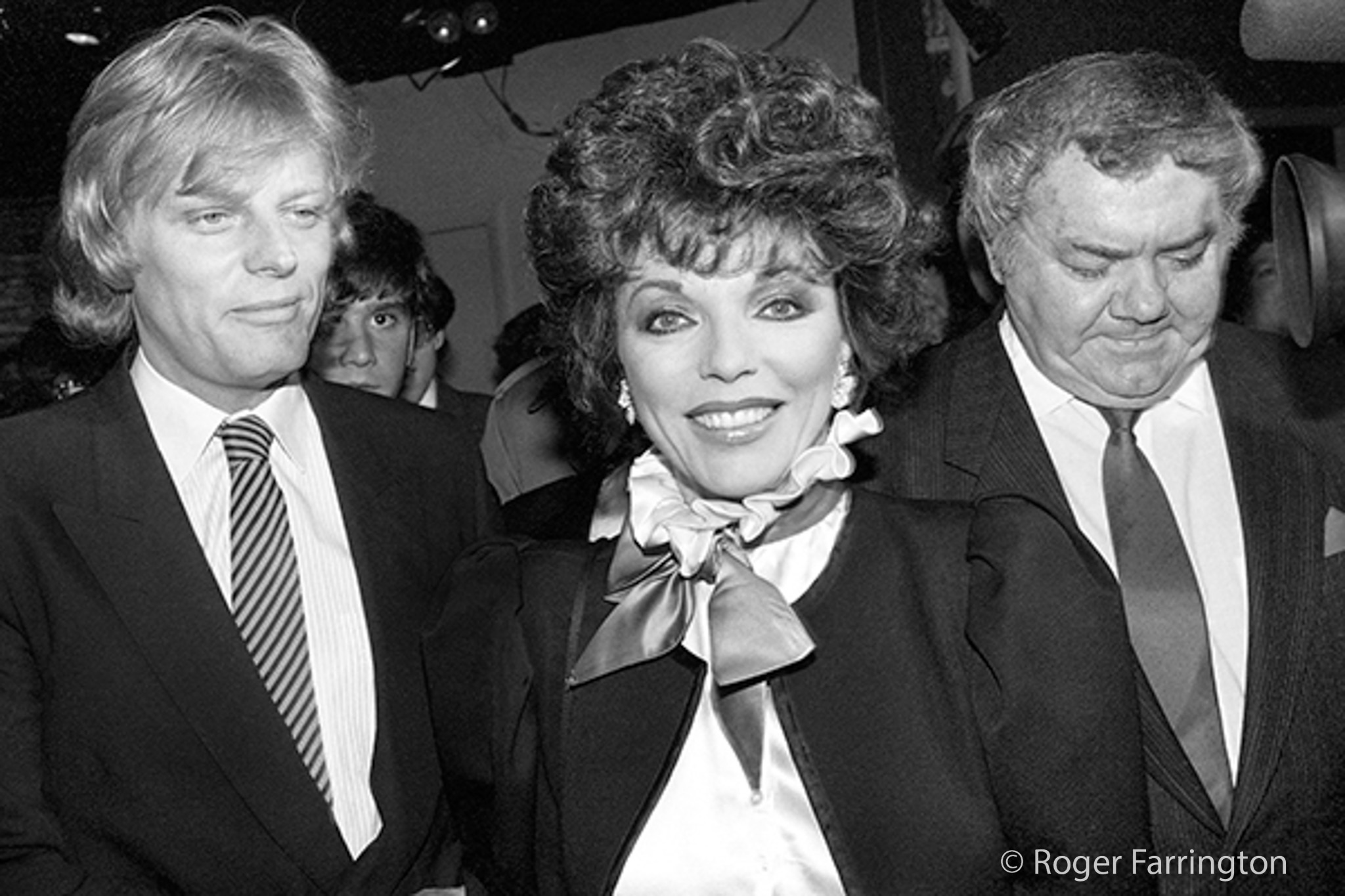 JoanCollinsPeterHolmNineLansdowneStRogerFarringtonPhoto